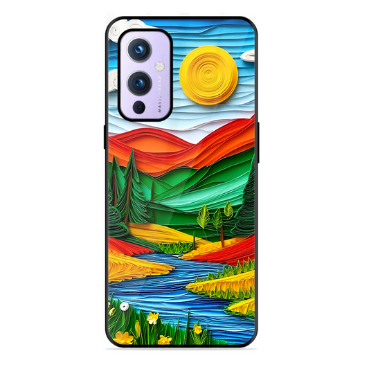 Lake Beauty Printed Protective Phone Cover for Oneplus 9 5G