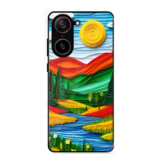 Lake Beauty Printed Protective Phone Cover for Oneplus Nord Ce 5 5G