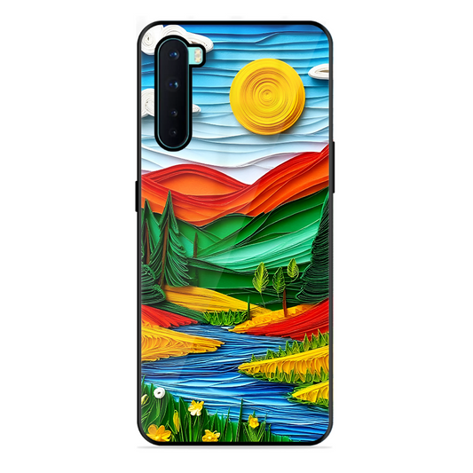 Lake Beauty Printed Protective Phone Cover for Oneplus Nord