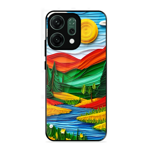 Lake Beauty Printed Protective Phone Cover for Oppo Reno 14 5G