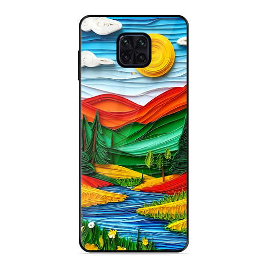 Lake Beauty Printed Protective Phone Cover for Poco M2 Pro