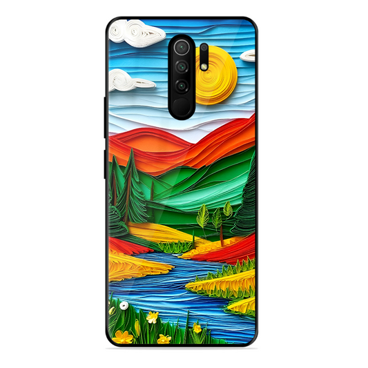 Lake Beauty Printed Protective Phone Cover for Poco M2 Reloaded