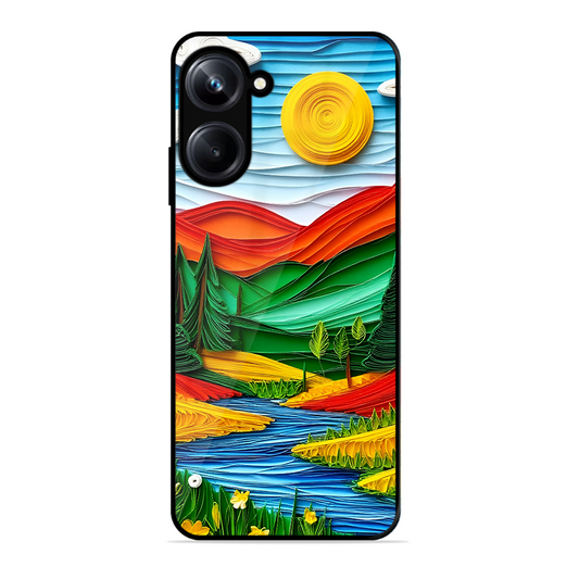 Lake Beauty Printed Protective Phone Cover for Realme 10 Pro 5G