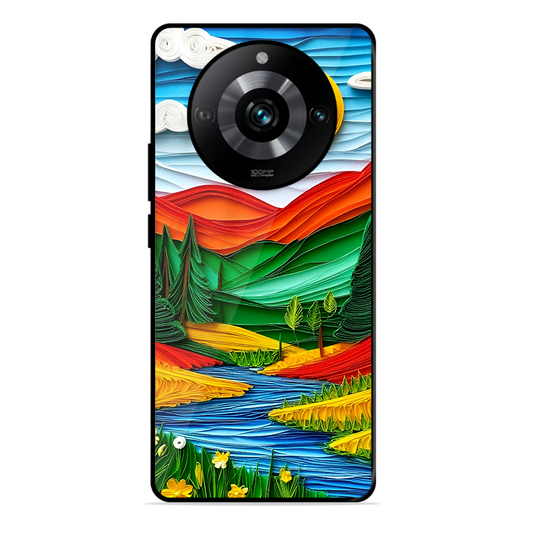 Lake Beauty Printed Protective Phone Cover for Realme 11 Pro 5G