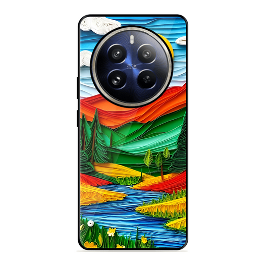 Lake Beauty Printed Protective Phone Cover for Realme 12 Pro 5G