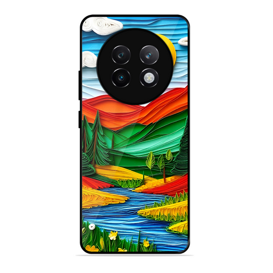 Lake Beauty Printed Protective Phone Cover for Realme 13 Plus 5G