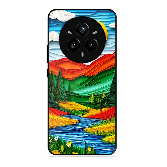 Lake Beauty Printed Protective Phone Cover for Realme 14 Pro Plus 5G