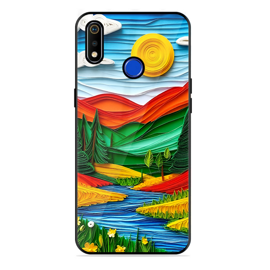 Lake Beauty Printed Protective Phone Cover for Realme 3I