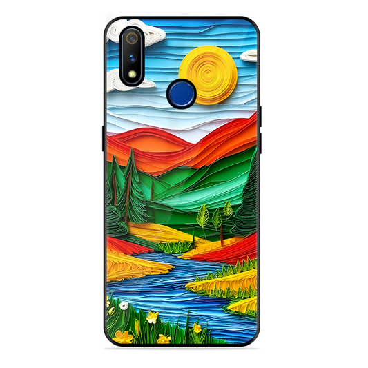Lake Beauty Printed Protective Phone Cover for Realme 3 Pro