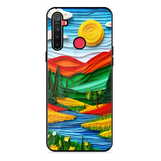 Lake Beauty Printed Protective Phone Cover for Realme 5S
