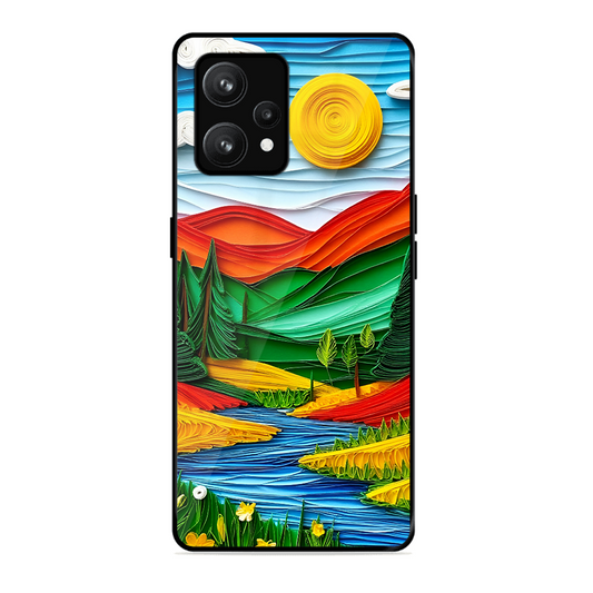 Lake Beauty Printed Protective Phone Cover for Realme 9 4G