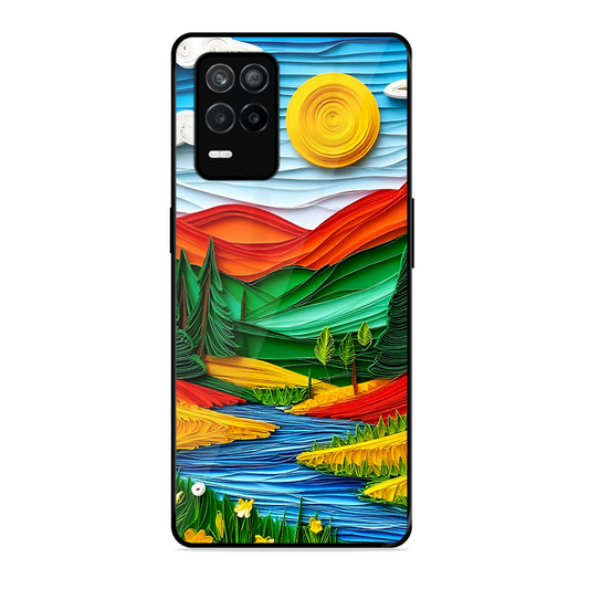 Lake Beauty Printed Protective Phone Cover for Realme 9 5G