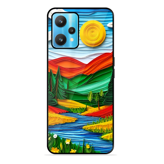 Lake Beauty Printed Protective Phone Cover for Realme 9 Pro 5G