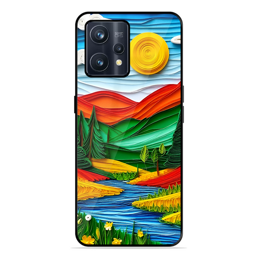 Lake Beauty Printed Protective Phone Cover for Realme 9 Pro Plus 5G