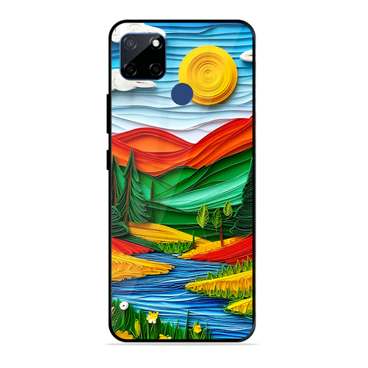 Lake Beauty Printed Protective Phone Cover for Realme C12