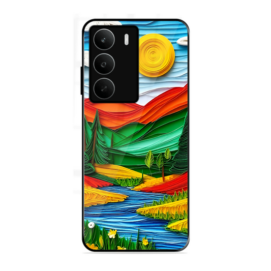 Lake Beauty Printed Protective Phone Cover for Realme C75 5G