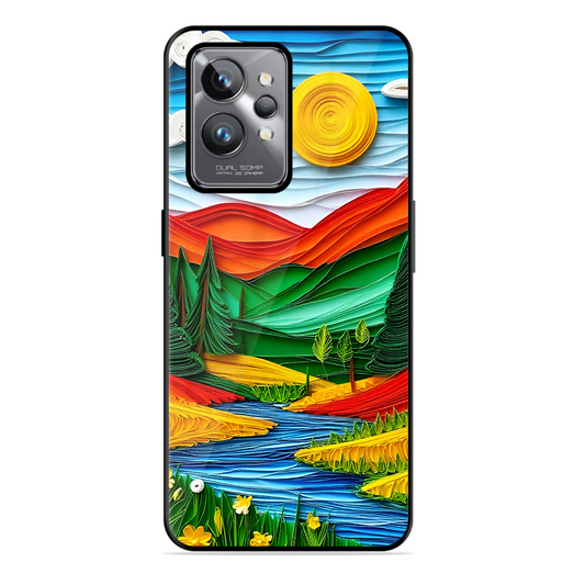 Lake Beauty Printed Protective Phone Cover for Realme Gt 2 Pro