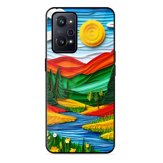 Lake Beauty Printed Protective Phone Cover for Realme Gt Neo 2