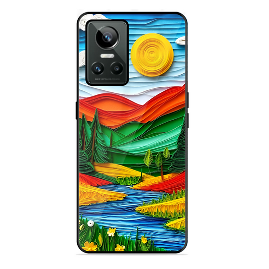 Lake Beauty Printed Protective Phone Cover for Realme Gt Neo 3