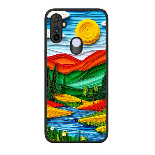 Lake Beauty Printed Protective Phone Cover for Realme Narzo 20A