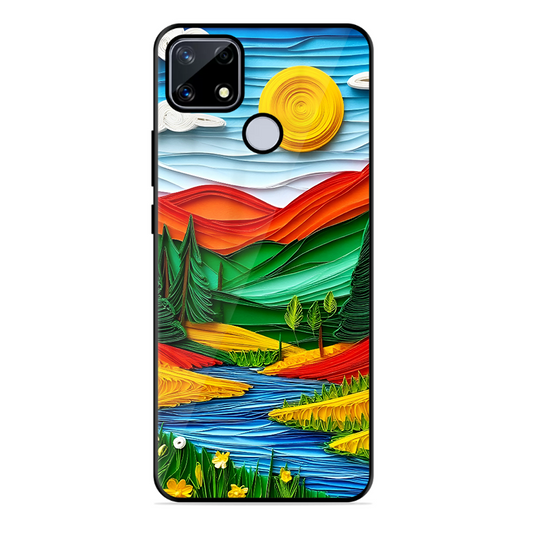 Lake Beauty Printed Protective Phone Cover for Realme Narzo 20