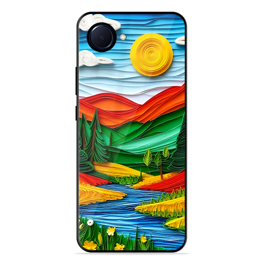 Lake Beauty Printed Protective Phone Cover for Realme Narzo 50I Prime