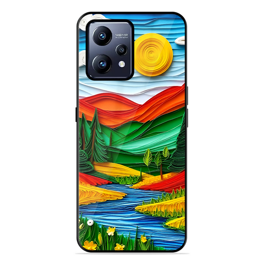 Lake Beauty Printed Protective Phone Cover for Realme Narzo 50 Pro