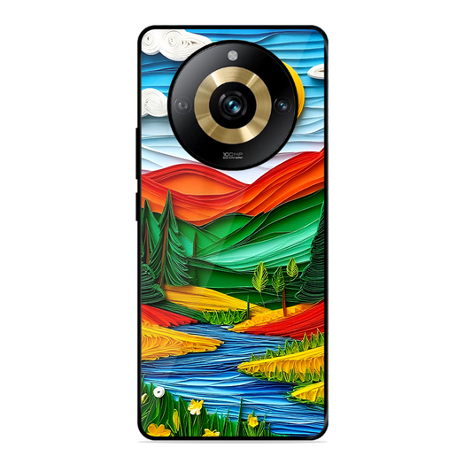 Lake Beauty Printed Protective Phone Cover for Realme Narzo 60 Pro 5G