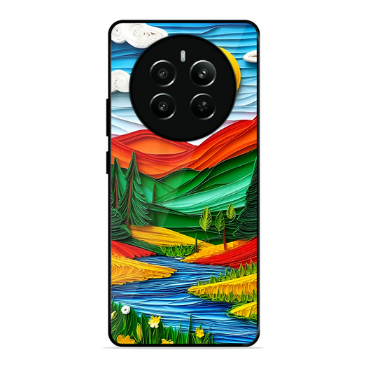 Lake Beauty Printed Protective Phone Cover for Realme Narzo 70 5G