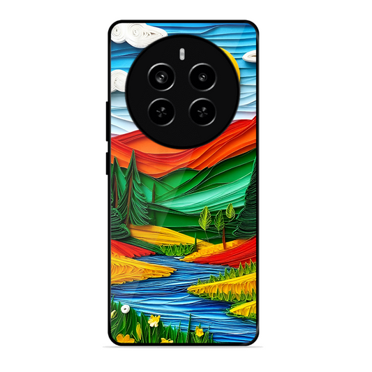 Lake Beauty Printed Protective Phone Cover for Realme P1 Pro 5G