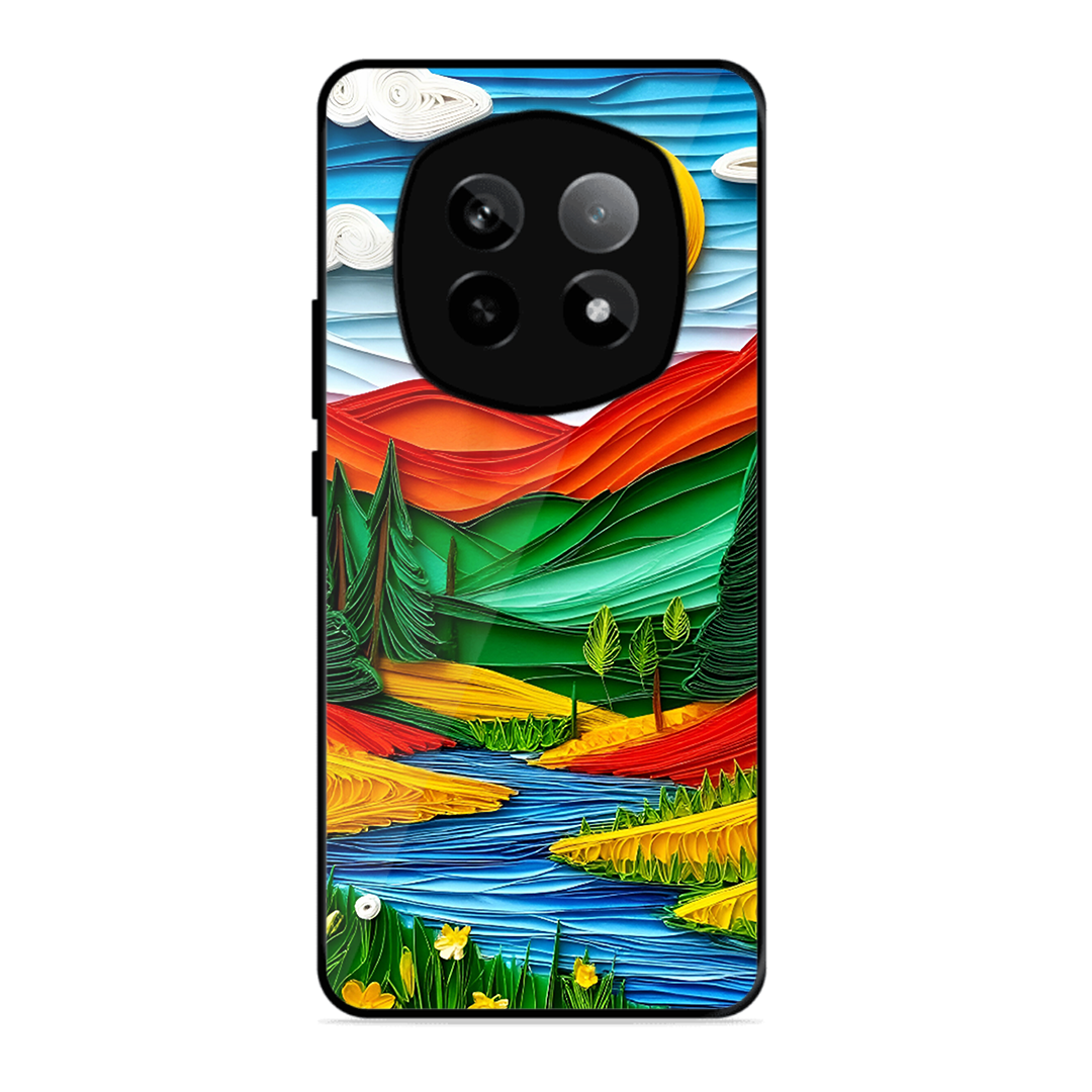 Lake Beauty Printed Protective Phone Cover for Realme P2 Pro 5G