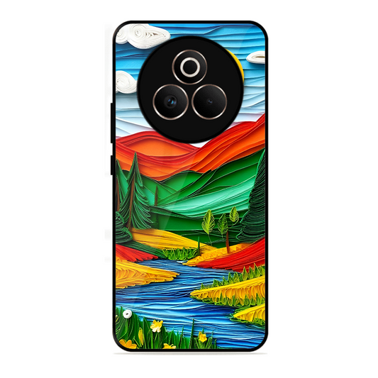Lake Beauty Printed Protective Phone Cover for Realme P3 Pro 5G