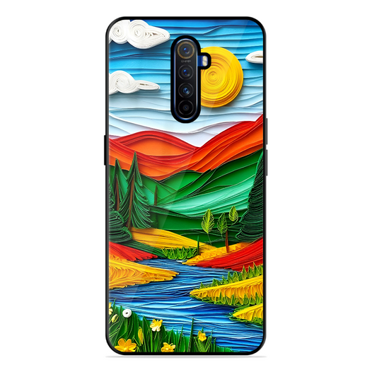 Lake Beauty Printed Protective Phone Cover for Realme X2 Pro