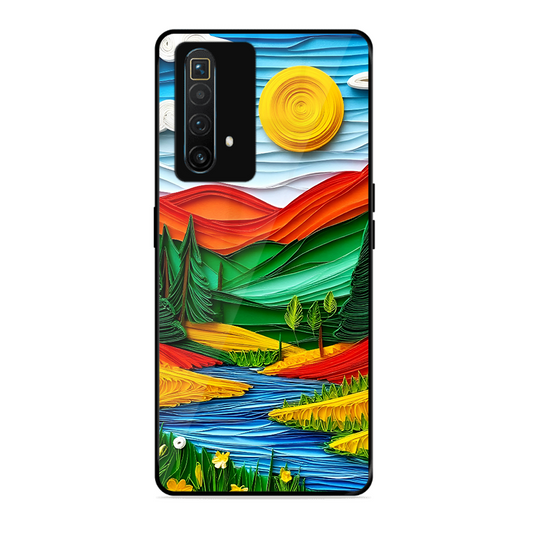 Lake Beauty Printed Protective Phone Cover for Realme X3 Superzoom