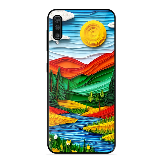 Lake Beauty Printed Protective Phone Cover for Samsung Galaxy A03S