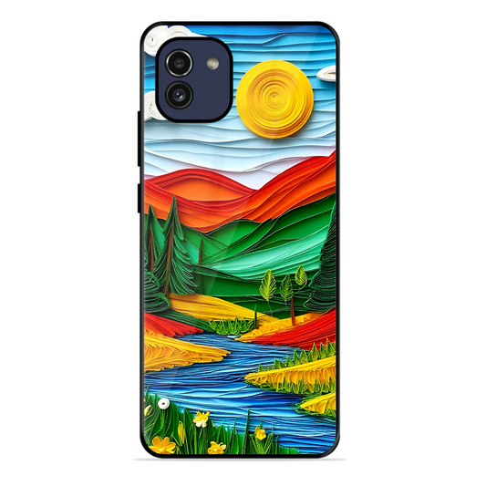 Lake Beauty Printed Protective Phone Cover for Samsung Galaxy A03