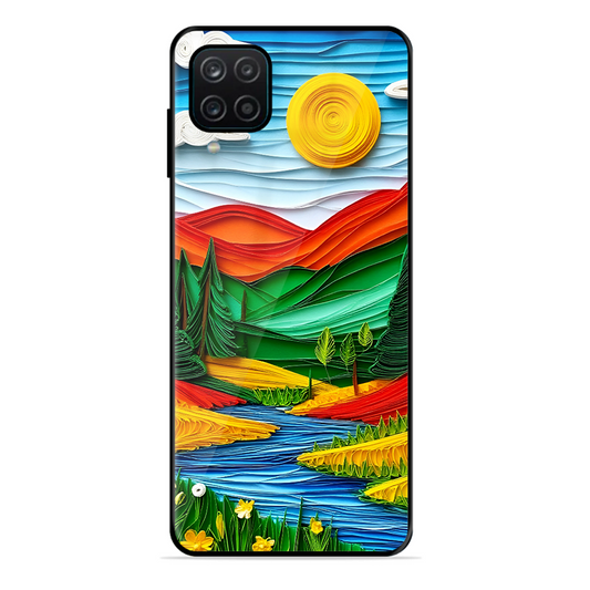 Lake Beauty Printed Protective Phone Cover for Samsung Galaxy A12