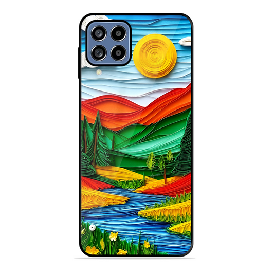 Lake Beauty Printed Protective Phone Cover for Samsung Galaxy A22 4G
