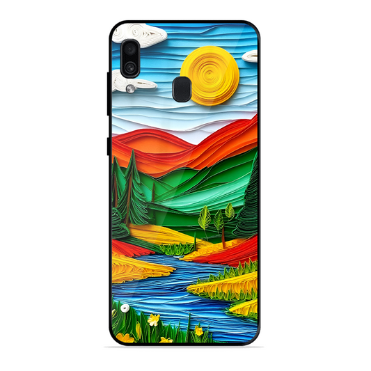 Lake Beauty Printed Protective Phone Cover for Samsung Galaxy A30