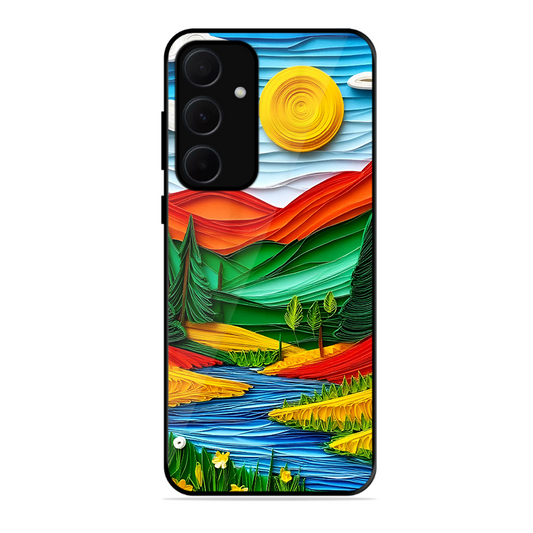 Lake Beauty Printed Protective Phone Cover for Samsung Galaxy A35 5G