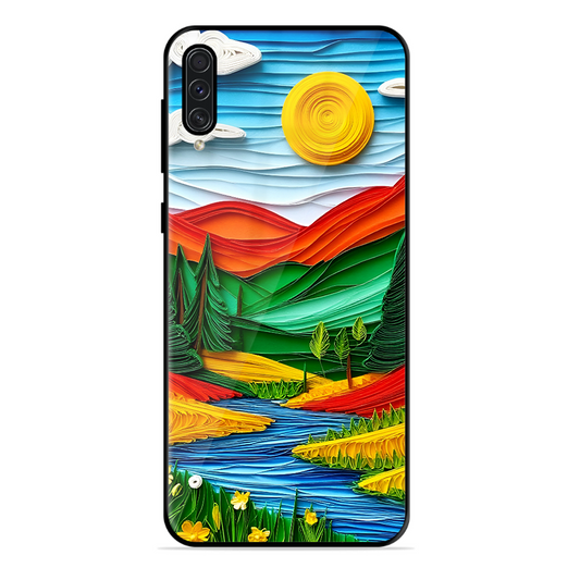Lake Beauty Printed Protective Phone Cover for Samsung Galaxy A50S