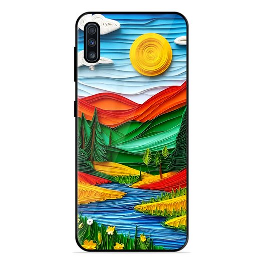 Lake Beauty Printed Protective Phone Cover for Samsung Galaxy A70