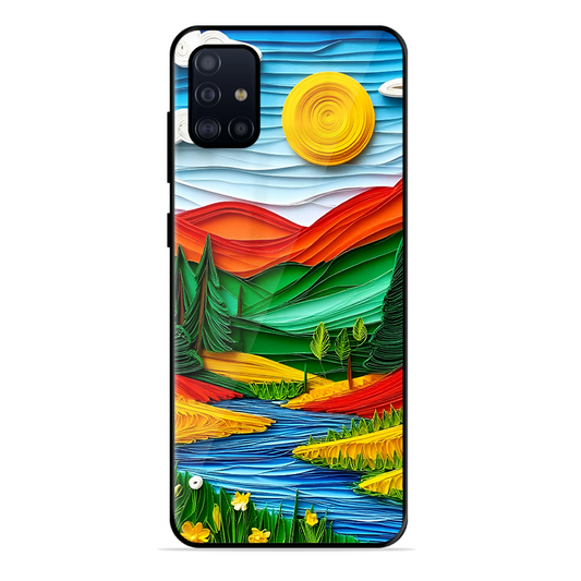 Lake Beauty Printed Protective Phone Cover for Samsung Galaxy A71