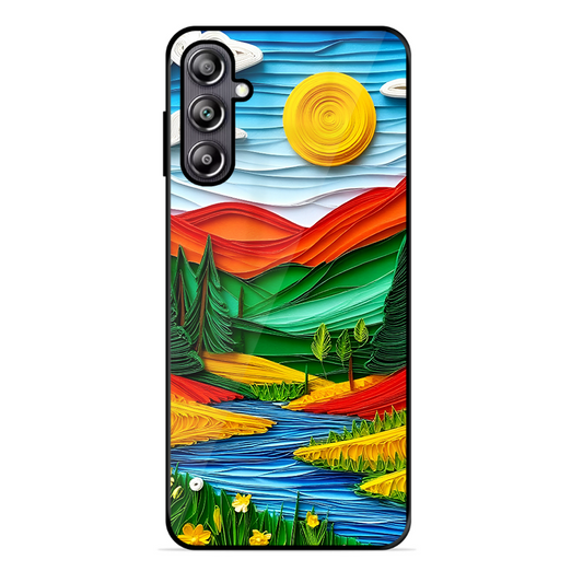 Lake Beauty Printed Protective Phone Cover for Samsung Galaxy F54 5G