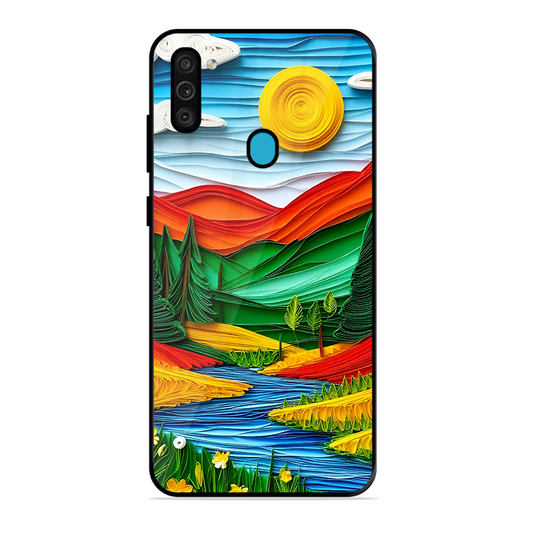 Lake Beauty Printed Protective Phone Cover for Samsung Galaxy M11