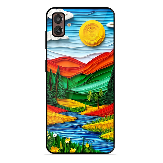 Lake Beauty Printed Protective Phone Cover for Samsung Galaxy M13 5G