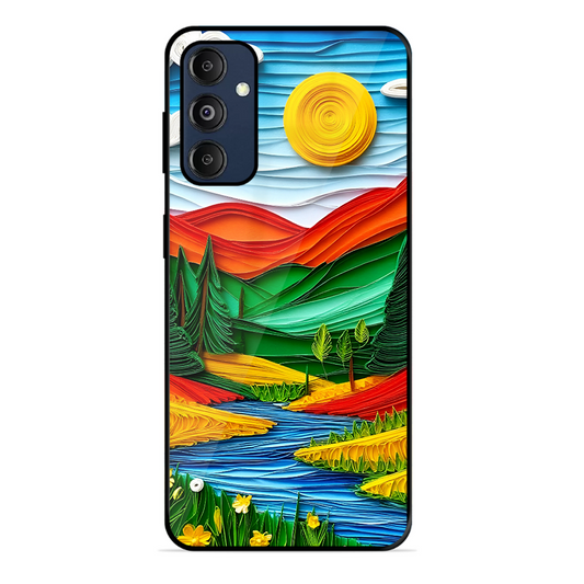 Lake Beauty Printed Protective Phone Cover for Samsung Galaxy M14 5G