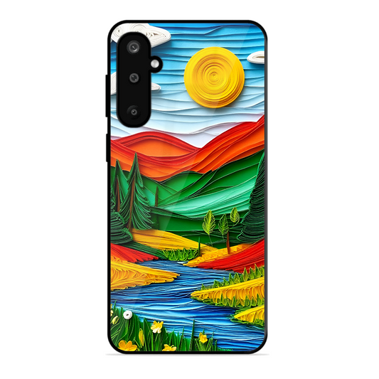 Lake Beauty Printed Protective Phone Cover for Samsung Galaxy M16 5G