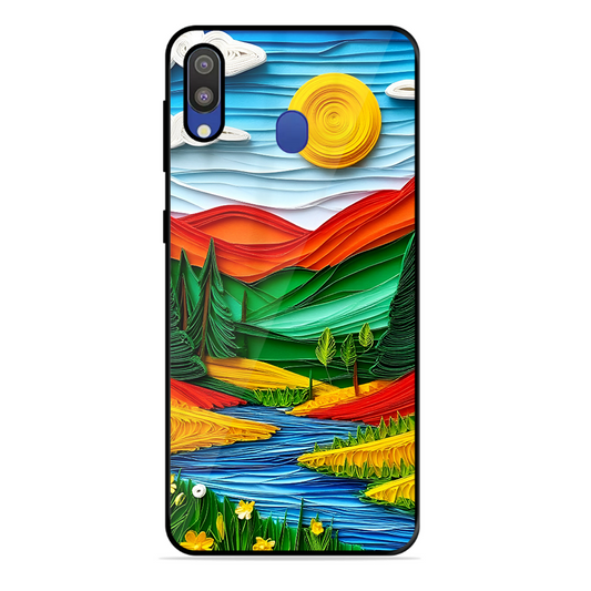 Lake Beauty Printed Protective Phone Cover for Samsung Galaxy M20