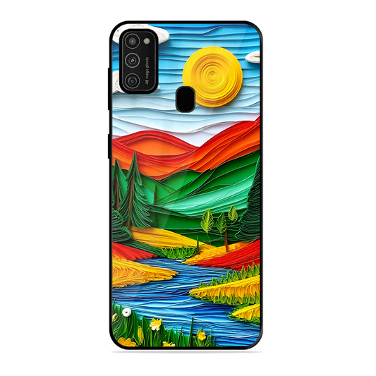 Lake Beauty Printed Protective Phone Cover for Samsung Galaxy M21 2021